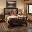 Hickory Traditional Bed