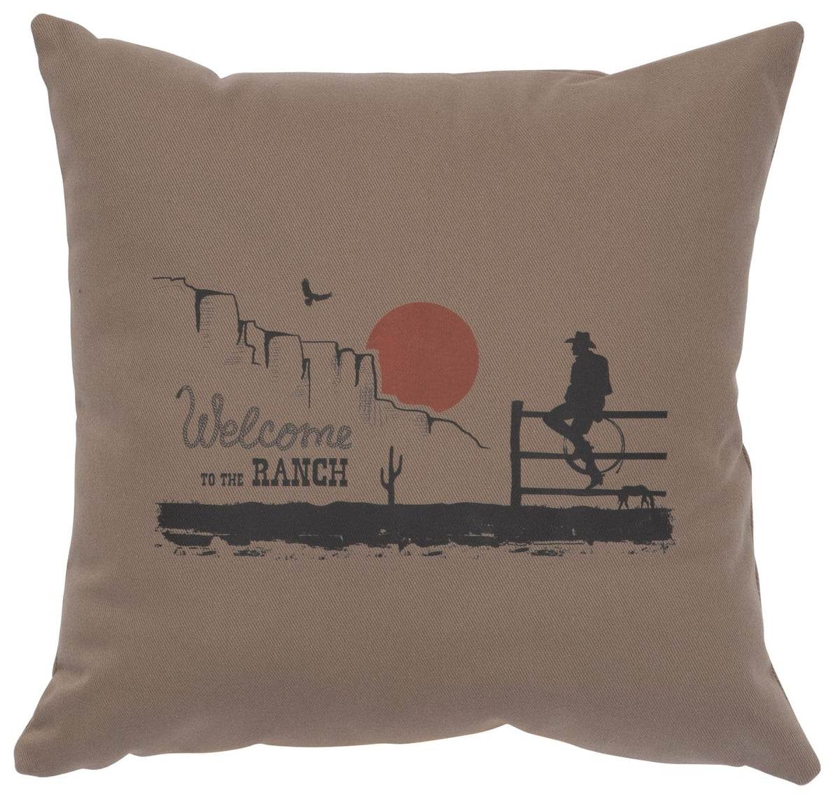 Cabin Classics Pillows - Welcome To The Ranch
