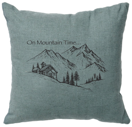 Cabin Classics Pillows - On Mountain Time