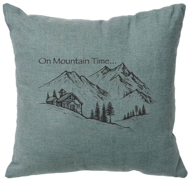 Cabin Classics Pillows - On Mountain Time