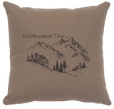 Cabin Classics Pillows - On Mountain Time