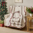 Cardinal Christmas Throw
