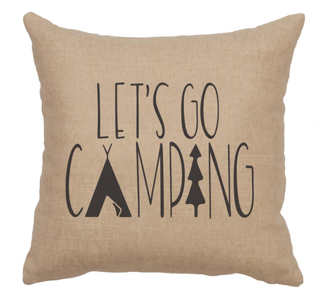 Cabin Classics Pillows - Let's Go Camping