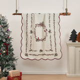 Cardinal Christmas Throw
