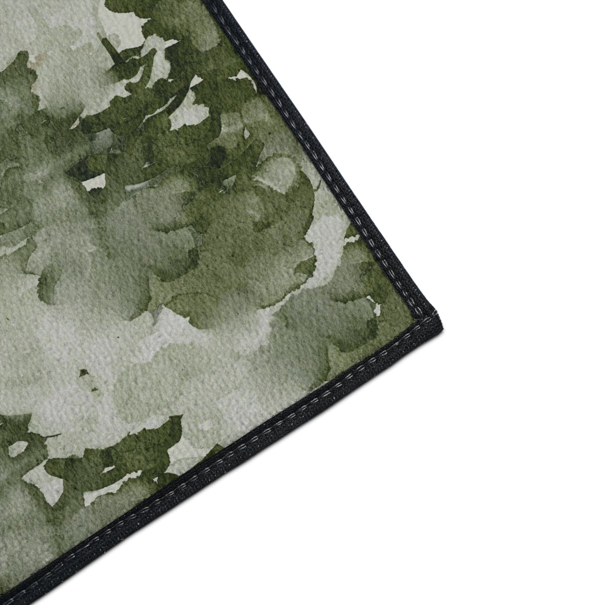 Watercolor Forest Non-Slip Rug