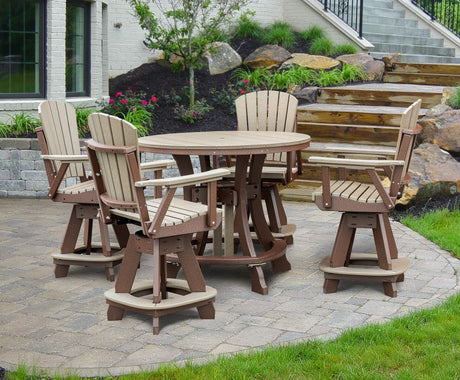 Premier Patio Five Piece Round Counter Height Dining Set