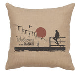 Cabin Classics Pillows - Welcome To The Ranch