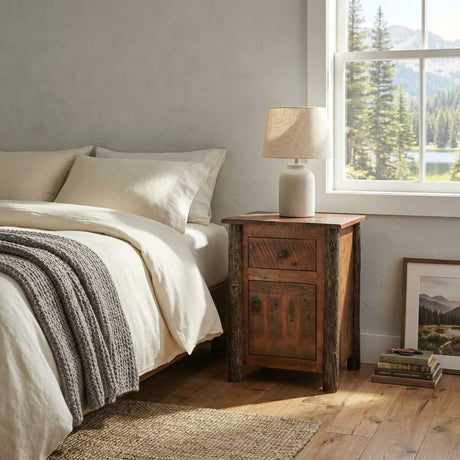 Roanoke Tobacco Enclosed Nightstand
