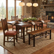 Roanoke Tobacco Rectangular Dining Table