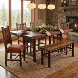 Roanoke Tobacco Rectangular Dining Table