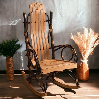 Amish Hickory Rocking Chair