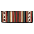 Autumn Moose Oblong Printed Table Runner