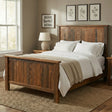 Traditional Barnwood Bed