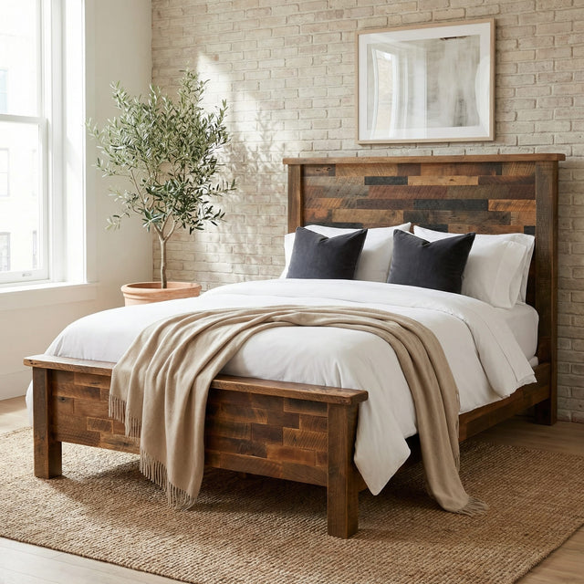 Barnwood Prairie Complete Bed