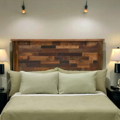 Barnwood Prairie Headboard