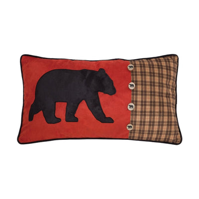 Bear Buttons Pillow