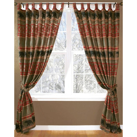 Bear Territory Drape Set