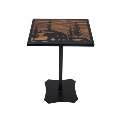 Black Bear Drink Table