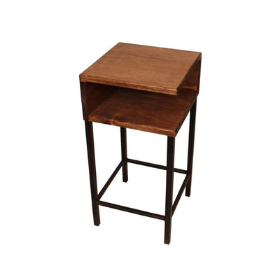 Burnt Sienna Pocket Drink Table