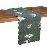 Evergreen Retreat Table Runner