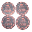 Bear Life Braided Coaster Set