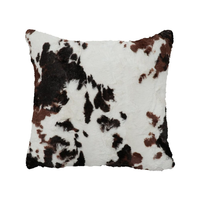 Spotted Fur Brown Decor Pillow