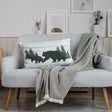 Whitewash Bear Pillow