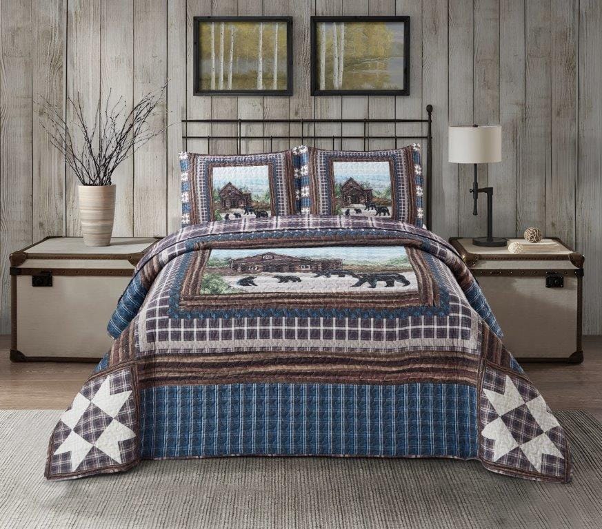 Bear Settlement Quilt Set