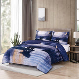 Watercolor Night Bear Quilt Set