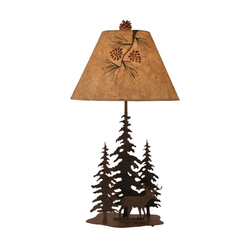 Deer Hideout Table Lamp