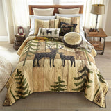 Deer Panel Quilt Set