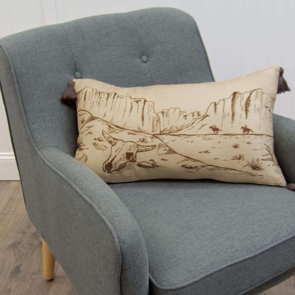 Desert Exploration Journey Pillow