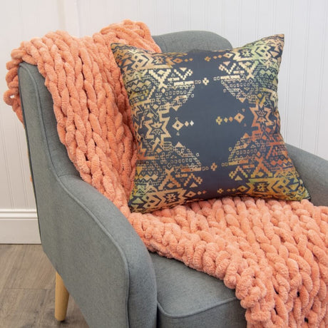 Desert Exploration Tribal Pillow