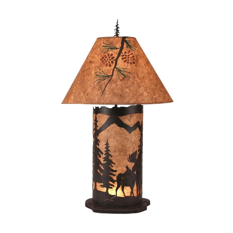 Desert Mountain Moose Nightlight Lamp