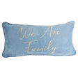 Bear Silhouette Family Decorative Pillow