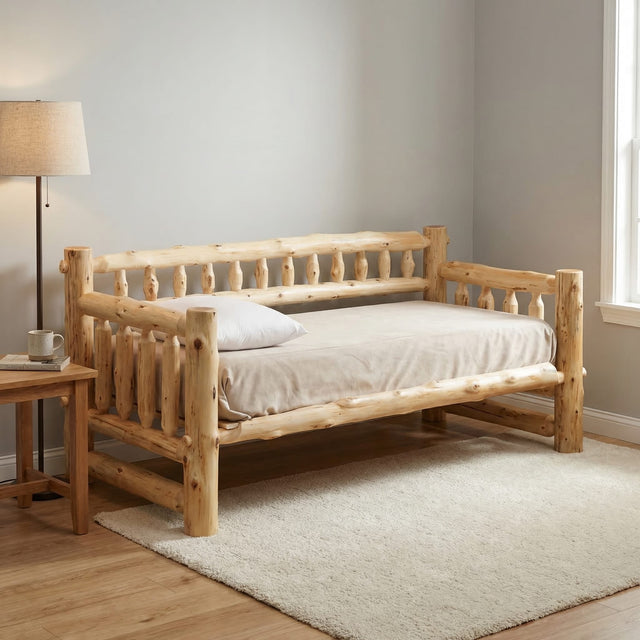 Cedar Log Day Bed