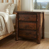 Cedar Creek XL 3 Drawer Nightstand