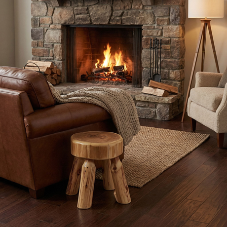 Cedar Footstool