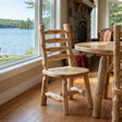Ladder-back Log Chair