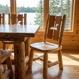 Log Cutout Chair with Options