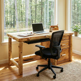Cedar Log File Desk