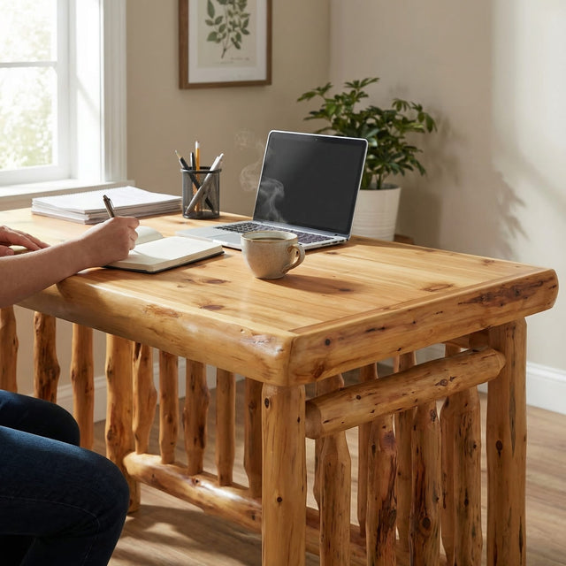 Log Writing Desk