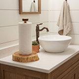 Log Free-Standing Paper Towel Holder