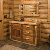 Cedar Log 48" Vanity