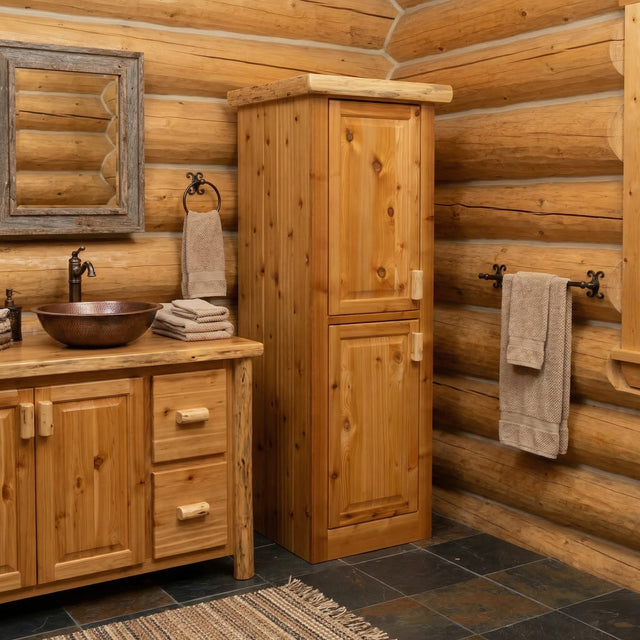 Cedar Linen Cabinet
