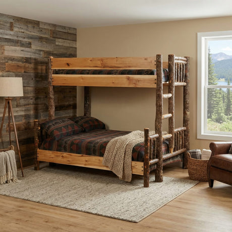 Hickory Bunk Bed Double/Single