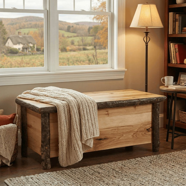 Hickory Blanket Chest