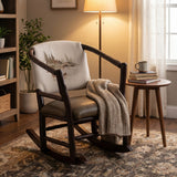 Hickory Log Hoop Rocking Chair