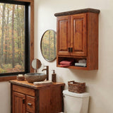 Hickory Toilet Topper Cabinet