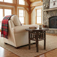 Hickory Octagon End Table